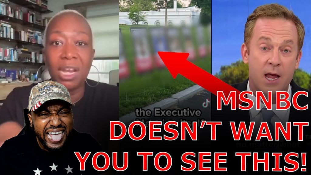 MSNBC PANICS Over Trump Posting DEPORTED Illegal Immigrant Mugshots Outside White House Drive Way!