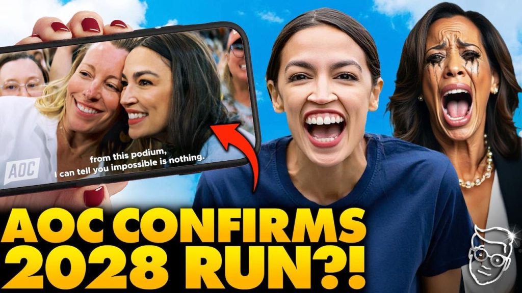AOC Officially Launches Presidential Run for 2028!? Viral Ads SHOCK Internet, Kamala Screams Polls