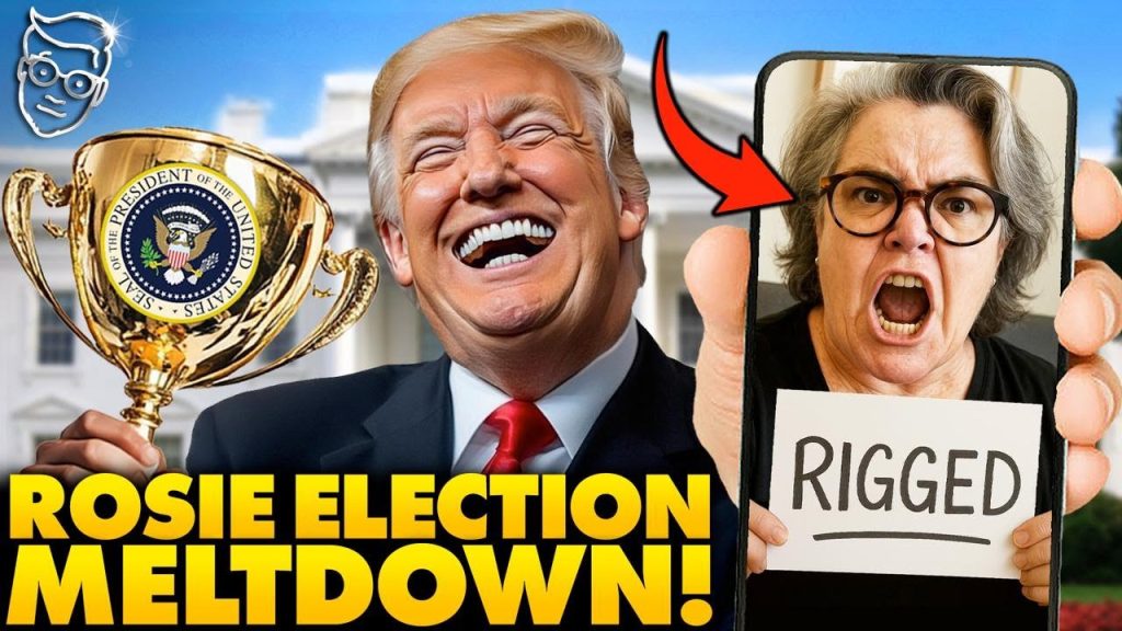 Rosie O’Donnell Has Psychotic BREAK On-Video, Screams: ‘Trump STOLE 2024 Election!’ After Fleeing US