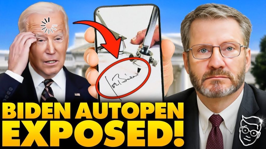 GOP Congressman EXPOSES Biden’s Autopen Scandal: ‘Staffers Taking PAYOFFS For Pardons?!’