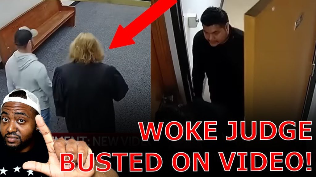 WOKE Judge EXPOSED On Security Footage Helping Illegal Immigrant EVADE ICE Arrest At Courthouse!