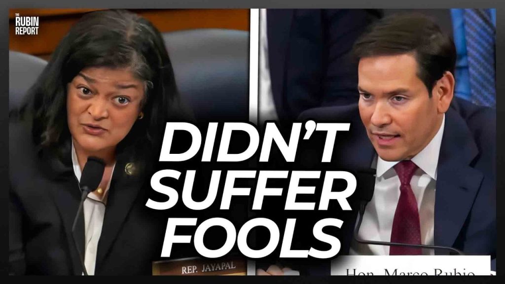 Watch Leftist’s Face When Rubio Corrects Her Lie with Facts