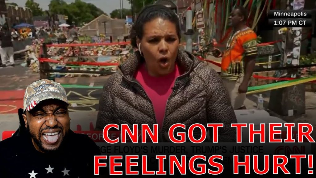 CNN Anchor CRIES Racism After Trump Supporter BACKLASH For Celebrating George Floyd Anniversary!