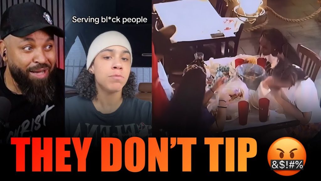 TikTok ERUPTS After Server Tells NIGHTMARE stories of serving Black Customers! TIKTOK BANS him!
