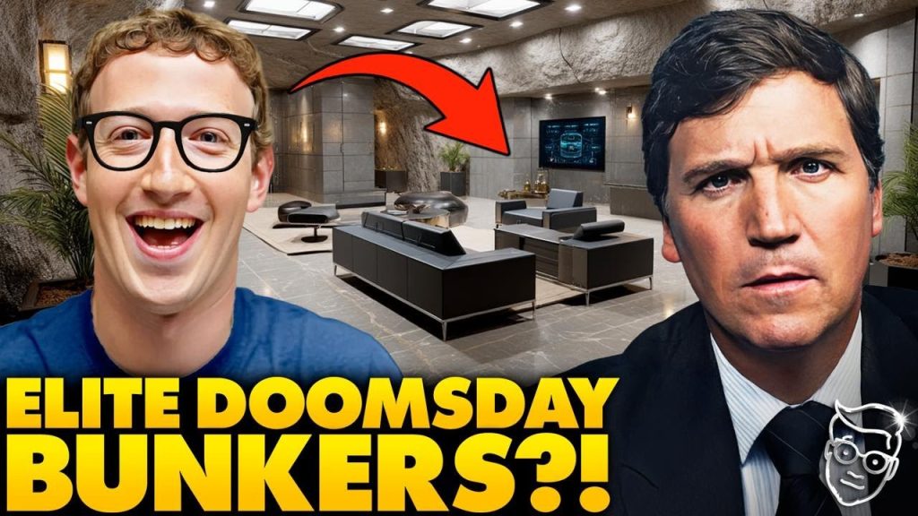 Tucker: Elites Building Secret ‘UNDERGROUND Bases’ as Zuck Reveals Bunker | ‘Preparing for DOOMSDAY’