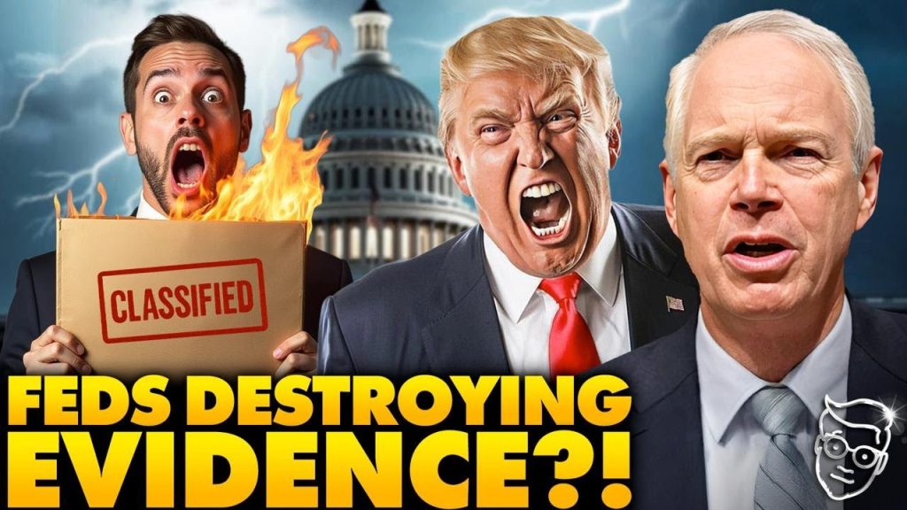 Sen. Ron Johnson Reveals Feds are ACTIVELY Destroying Crucial Epstein, 9/11, COVID, and JFK Records