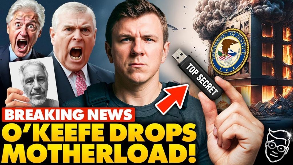 James O’Keefe Stuns World: Drops Epstein Video EVIDENCE Incriminating Most Powerful Family on Earth
