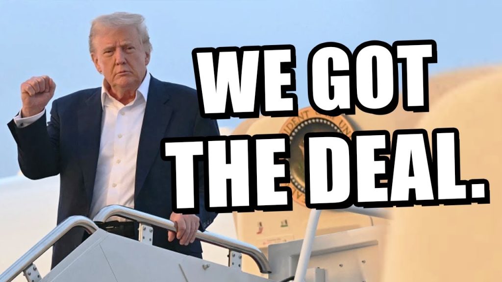 Trump walks out with a massive FREAKIN DEAL!!!