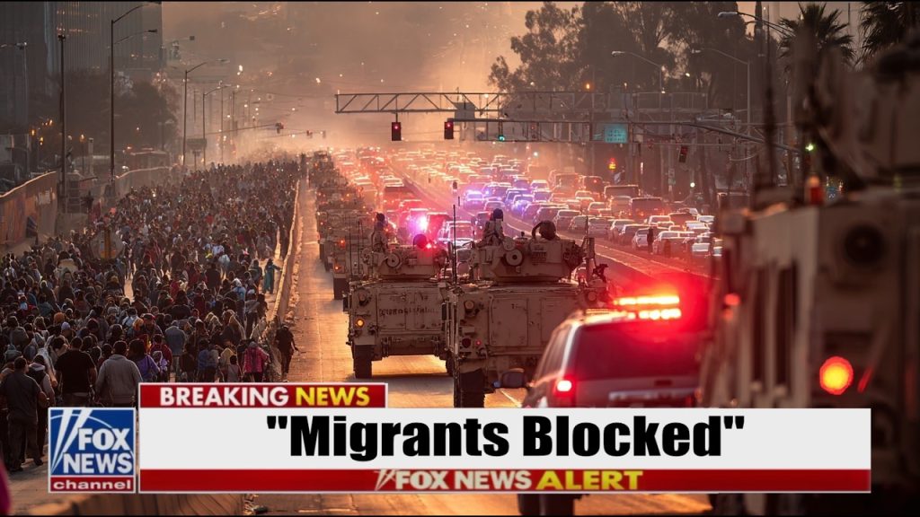 ICE HALTS ‘Invasion Convoy’… ESCORTS ‘Armada’ of Illegals BACK to MEXICO