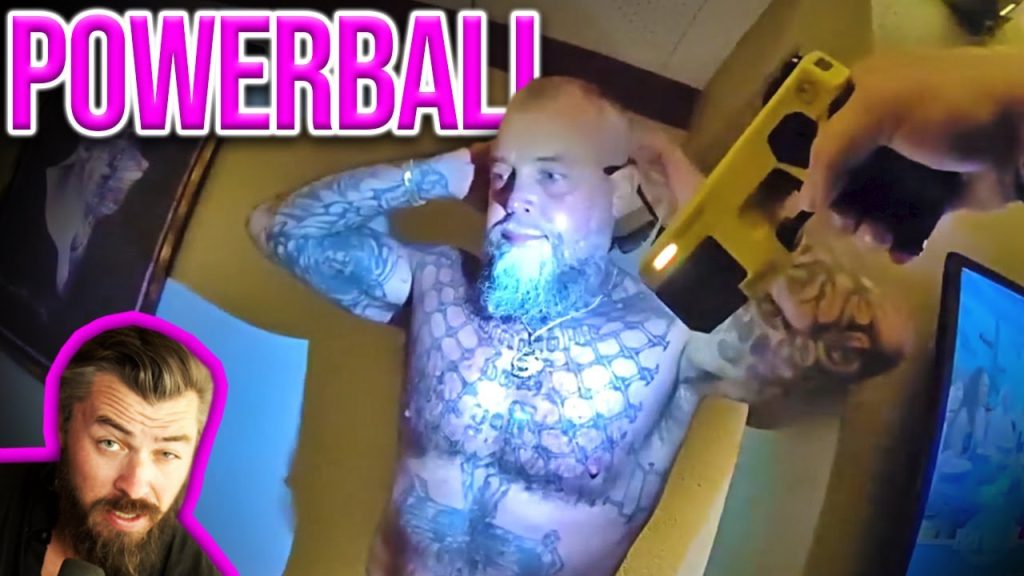 Lottery Millionaire KICKS Cop In The FACE!