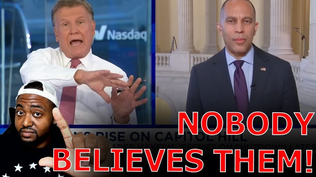 CNBC Anchor DESTROYS Democrat Leader With His Own Hypocrisy On Government Shutdown Live On Air!