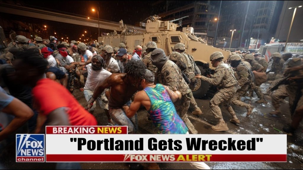 Illegals UNLEASH HELL on Portland… “ICE Marines” Answer With 100% BRUTALITY