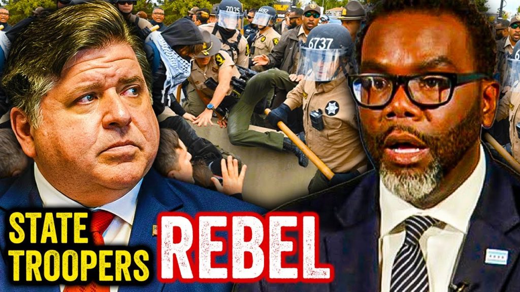 Pritzker and Johnson PANIC as Illinois State Troopers REBEL!!!