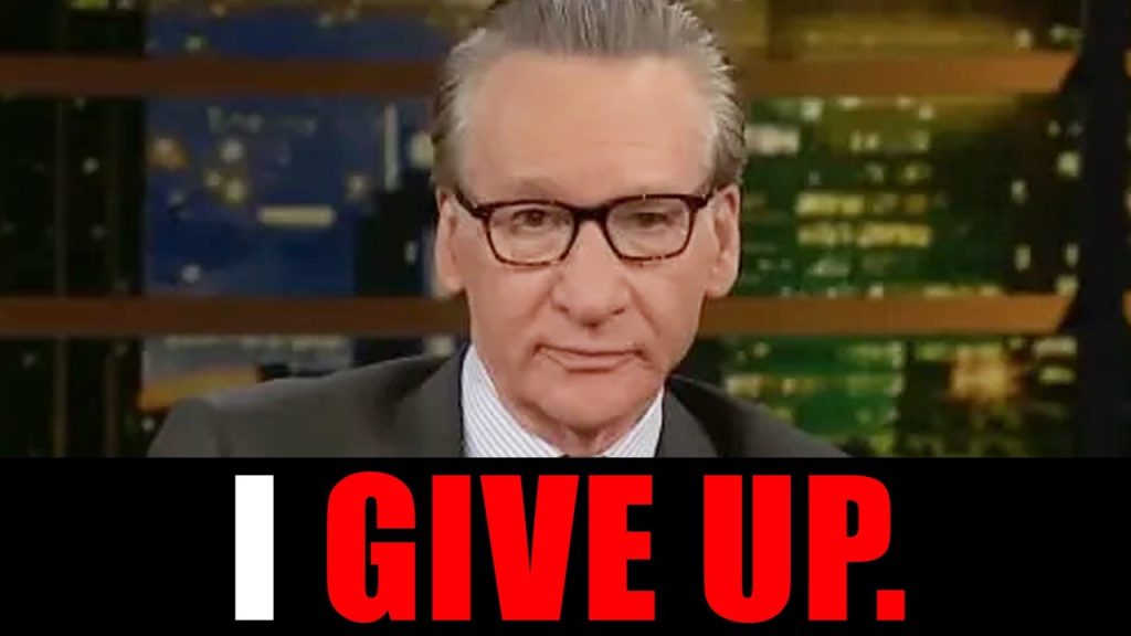 Bill Maher just SNAPPED.