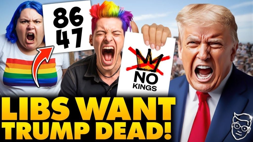 No Kings’ Protestors Caught Targeting Trump For Assassination | Celebrating Charlie Kirk Murder…