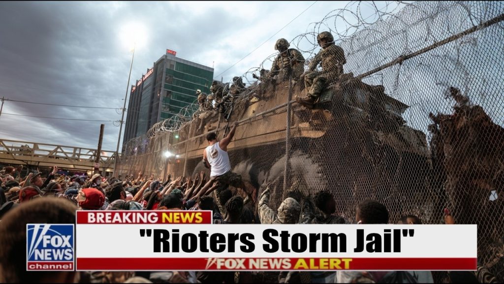 INVASION Mob STRIKES Chicago Jail… FRONTLINE Marines IGNORE Judge, SMASH Illegals