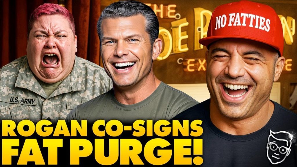 Joe Rogan Backs Trump’s PURGE of FAT Generals, WOKENESS in Military: ‘Kick Them in the ASS’