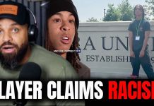 Black Football Player Can’t take a Joke from White Players then all hell breaks loose!