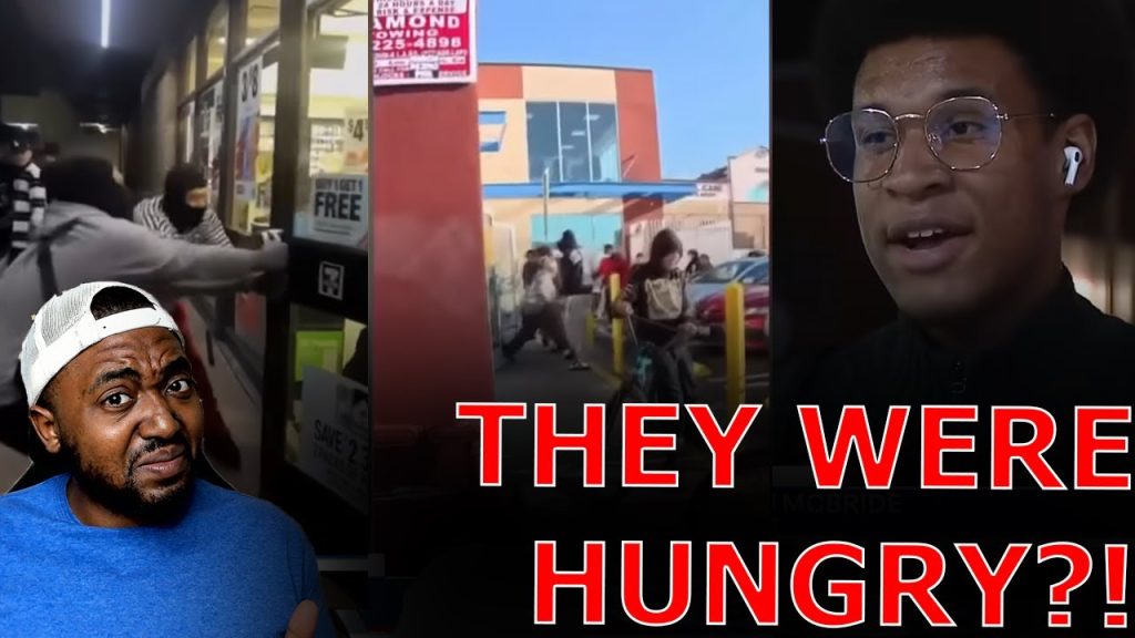 WOKE LA Resident MAKES INSANE EXCUSE After ANOTHER MASSIVE TEEN Mob RANSACKS And LOOTS 7- Eleven!
