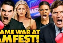 Ben Shapiro BRAWLS With Tucker LIVE On TPUSA Stage, Absolute Flamethrowers | Candace & Megyn Kelly… Ben Shapiro BRAWLS With Tucker LIVE On TPUSA Stage, Absolute Flamethrowers | Candace & Megyn Kelly…