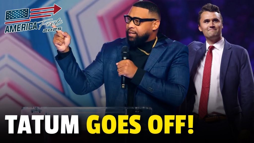Officer Tatum UNLOADS in AmFest Speech and HONORS Charlie Kirk’s Legacy