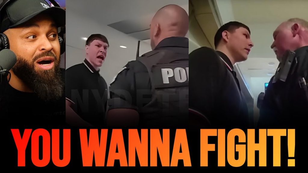 Teenage Brat Kicked Off Flight Then SQUARES UP to Cops then He REGRETS what Happens Next!