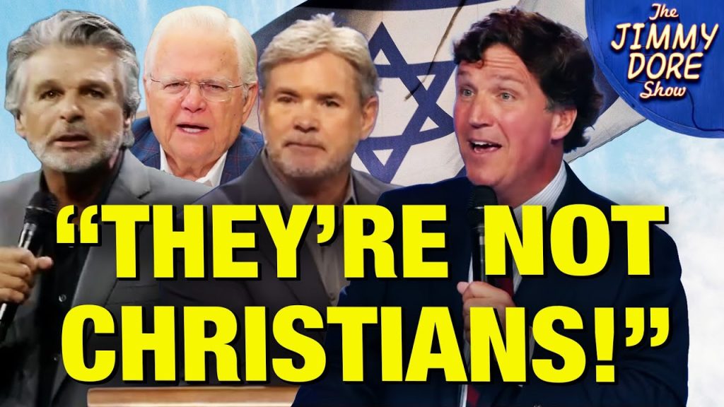 Tucker CALLS OUT Fake Pastors For Supporting Israeli Genocide!