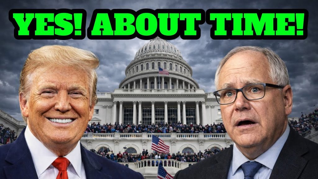 Congress FINALLY Backs Trump Bill | Tim Walz Getting Dismantled