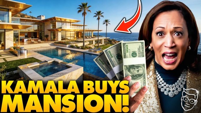 Kamala Harris Buys New $8 Million Oceanfront MEGA Mansion With MASSIVE Border Wall, New Pics EXPOSED