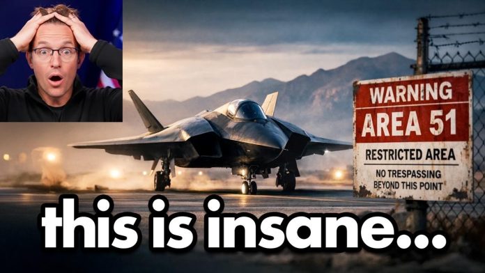 maxresdefault-618 Area 51 Swarmed by Top-Secret Military Jet After Trump Announces Alien Files Release...