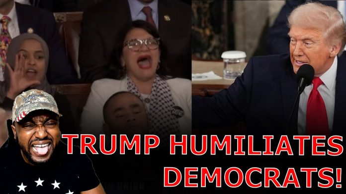Ilhan Omar And Democrats LOSE THEIR MINDS As Trump HUMILIATES Them During State Of The Union Address