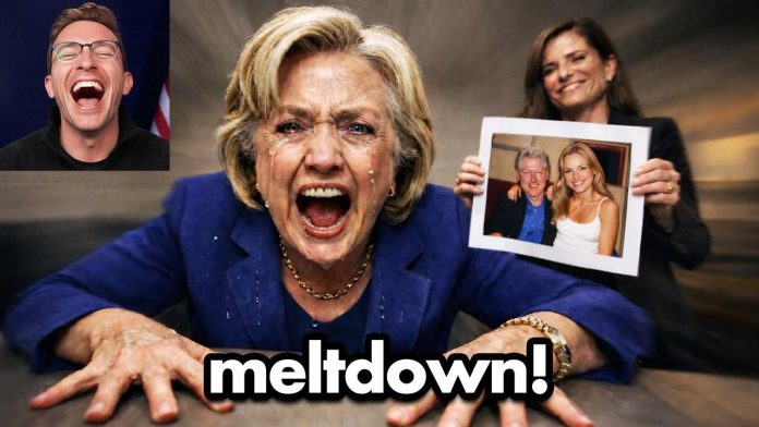 Hillary BREAKS into Unhinged, SCREAMING Meltdown Over Naughty Bill Pics…