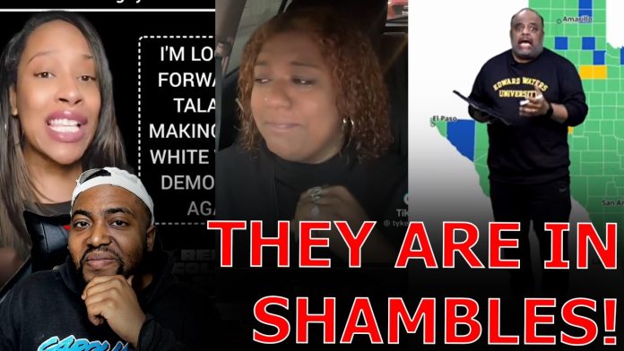 Black Liberals BREAK DOWN IN TEARS IN ANGER Over White Man DEFEATING Jasmine Crockett Because RACISM