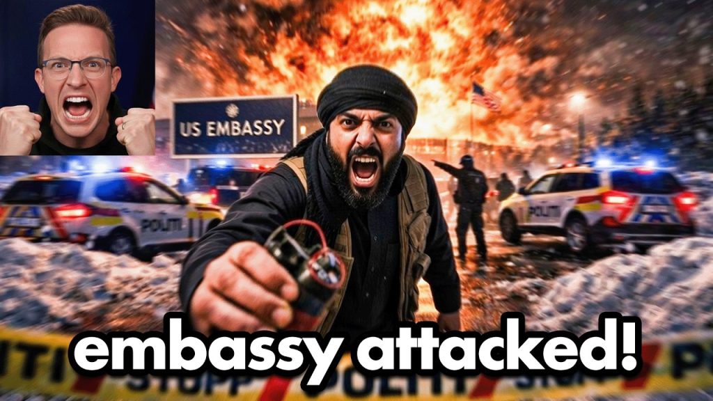 🚨U.S. Embassy in Europe Under Attack! EXPLOSION…