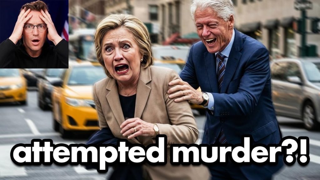 🚨Bill Clinton Pushes Hillary into Oncoming Traffic