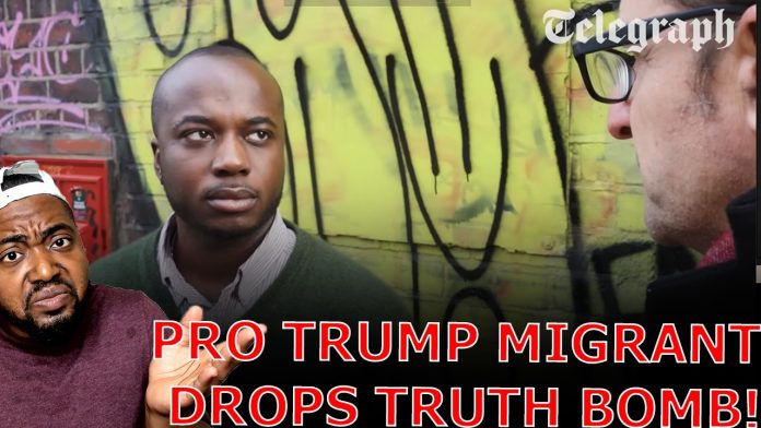 Liberal Reporter SHOCKED As Pro Trump Migrant Declares The UK IS A DUMP After Deported From The US!