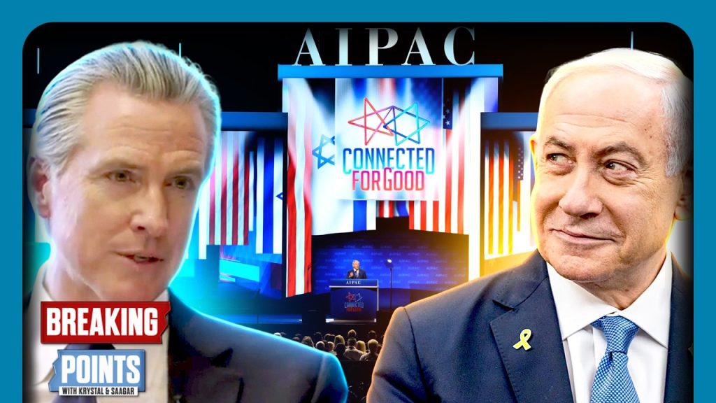 Newsom FLIPS On Israel ‘Apartheid’ As Dems FLEE AIPAC