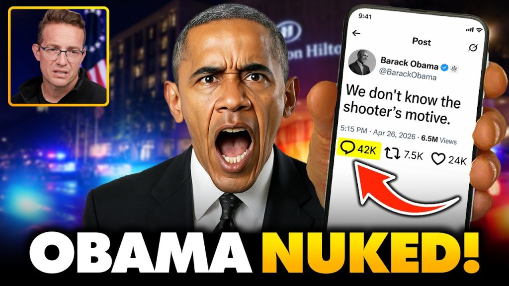 🚨Obama DEFENDS Trump Assassin, Catches NUCLEAR Ratio From Internet