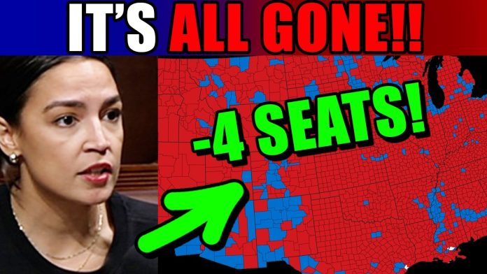 Democrats just LOST 4 HOUSE SEATS.