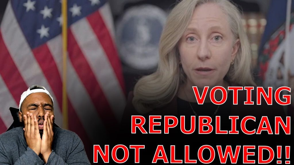 WOKE Democrat Governor Illegally BANS Her Own Voters From Voting Republican In Presidential Election
