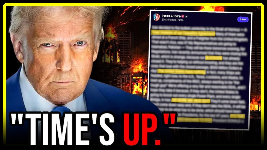 🔴Trump just PULLED the TRIGGER.🔴