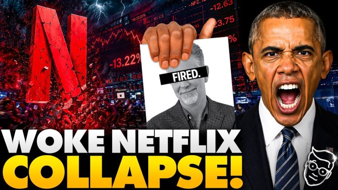 Obama Media Empire COLLAPSE as Netflix Stock CRASHES, Woke Founder FLEES Company…