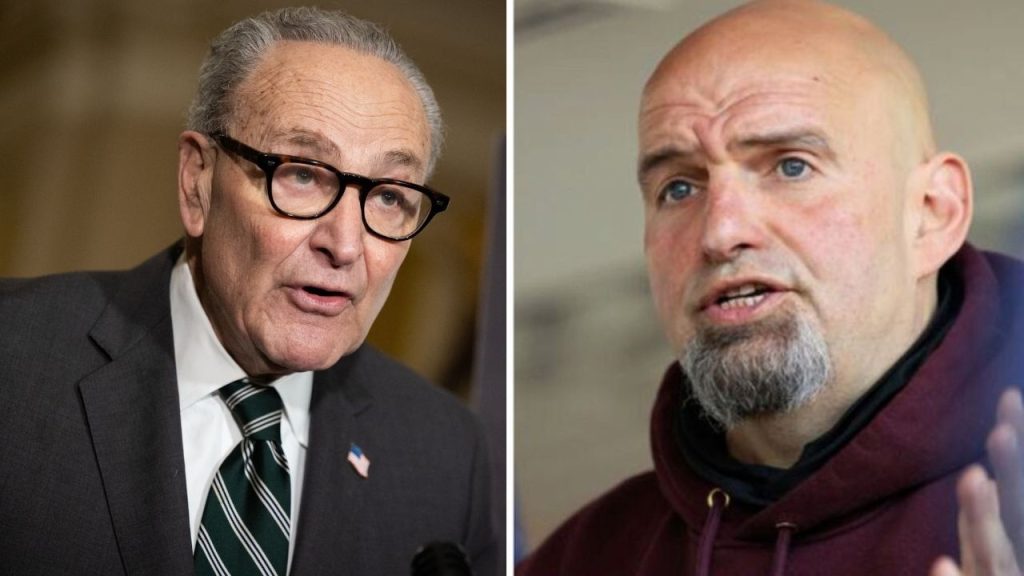 Fetterman Joins Republicans – Schumer Is Going Berserk