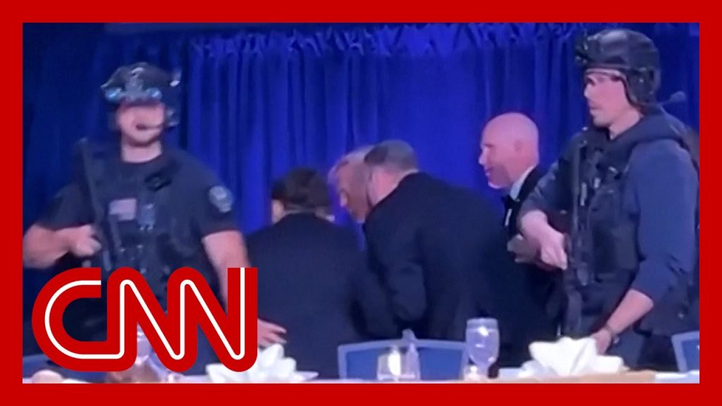 Shots fired at WH Correspondents’ Dinner; Trump rushed off stage