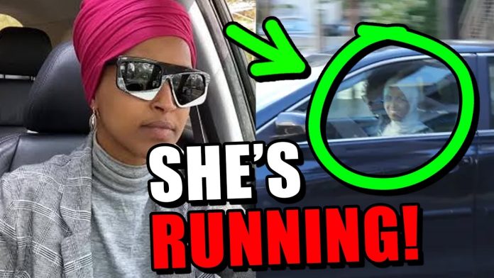 Ilhan Omar is ON THE RUN.