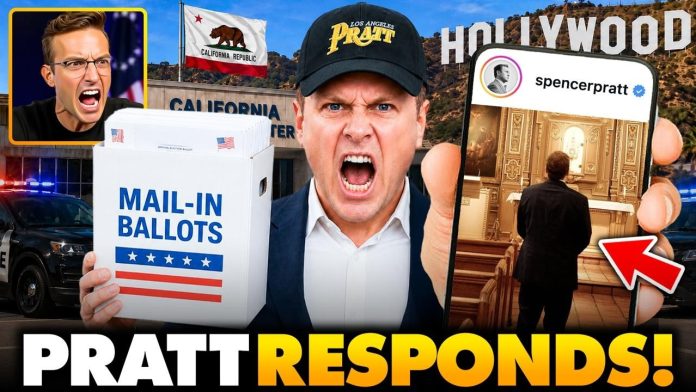 Spencer Pratt BREAKS SILENCE in Chilling Response To L.A. Fraud | Election Theft Evidence Goes VIRAL