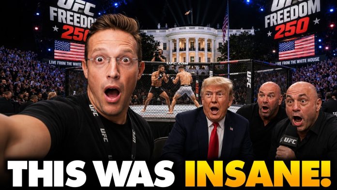 I Went to UFC At The White House With Trump | This Was The Greatest Event in American History…🇺🇸
