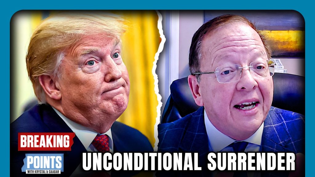 Prof Pape: Trump ‘UNCONDITIONAL SURRENDER’ To Iran