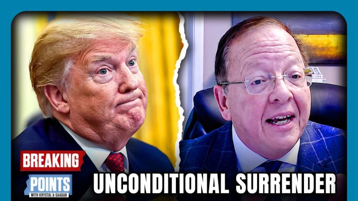 Prof Pape: Trump 'UNCONDITIONAL SURRENDER' To Iran