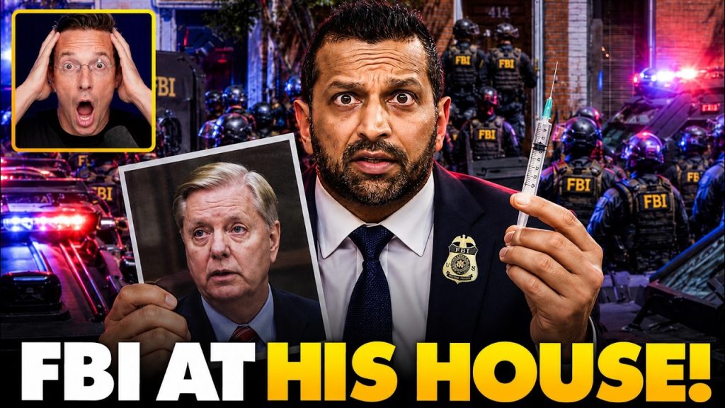 🚨FBI Agents STORM Lindsey Graham’s House As Mysterious Sudden Death CAUSE is Finally REVEALED…